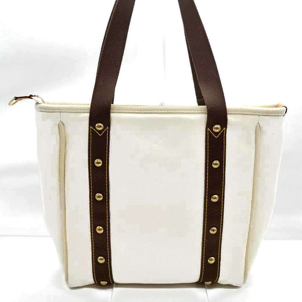 LOUIS VUITTON Brown Canvas Tote Bag - Picture 2 of 6